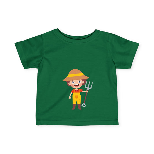 Baby Tee - Professions - Farmer