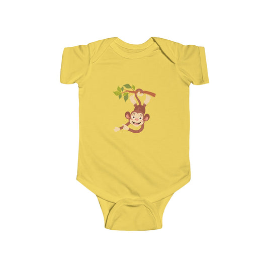 Baby Bodysuit - Animals - Monkey