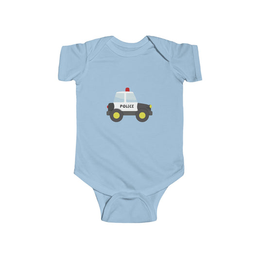 Baby Bodysuit - Vehicles - Police Car