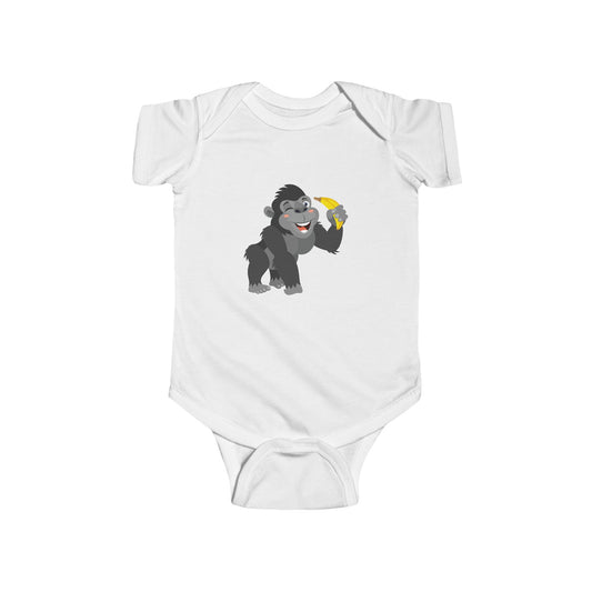 Baby Bodysuit - Animals - Gorilla