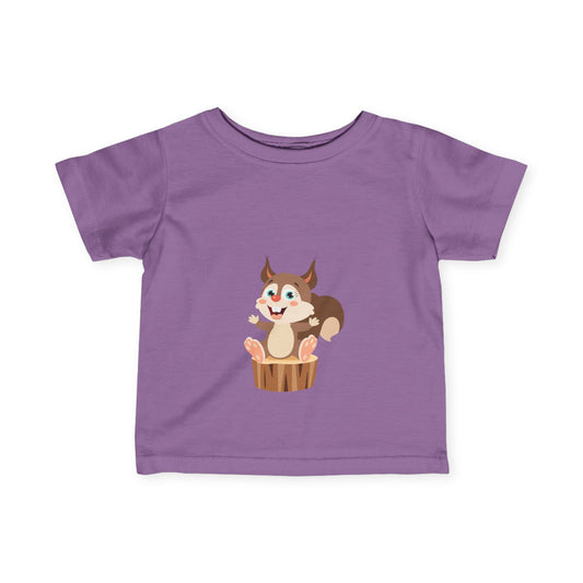Baby Tee - Animals - Squirrel