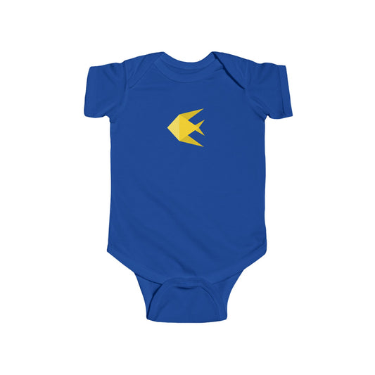 Baby Bodysuit - Origami - Fish
