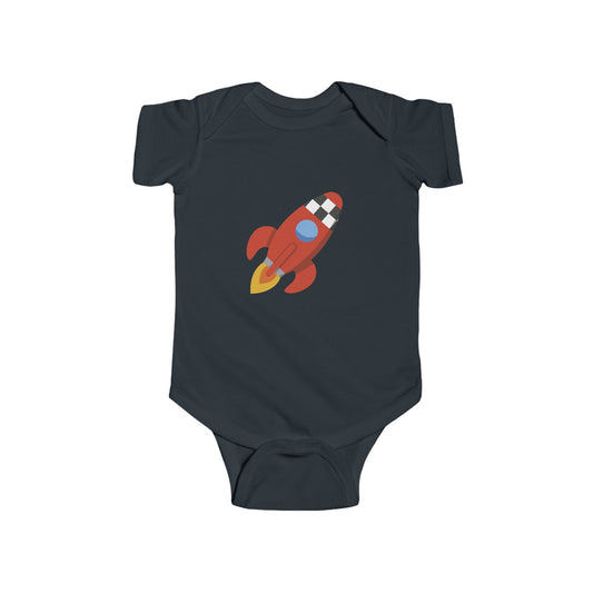 Baby Bodysuit - Vehicles - Rocket