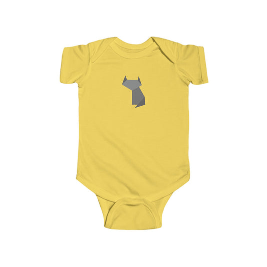 Baby Bodysuit - Origami - Cat