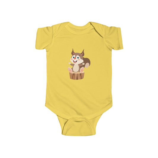 Baby Bodysuit - Animals - Squirrel