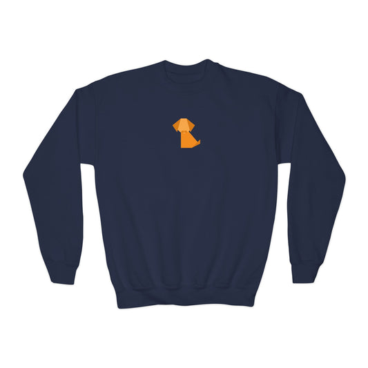 Kids Sweatshirts - Origami - Dog